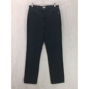 Levi's 512 Women's 16 Medium Perfectly Slimming Straight Black Jeans